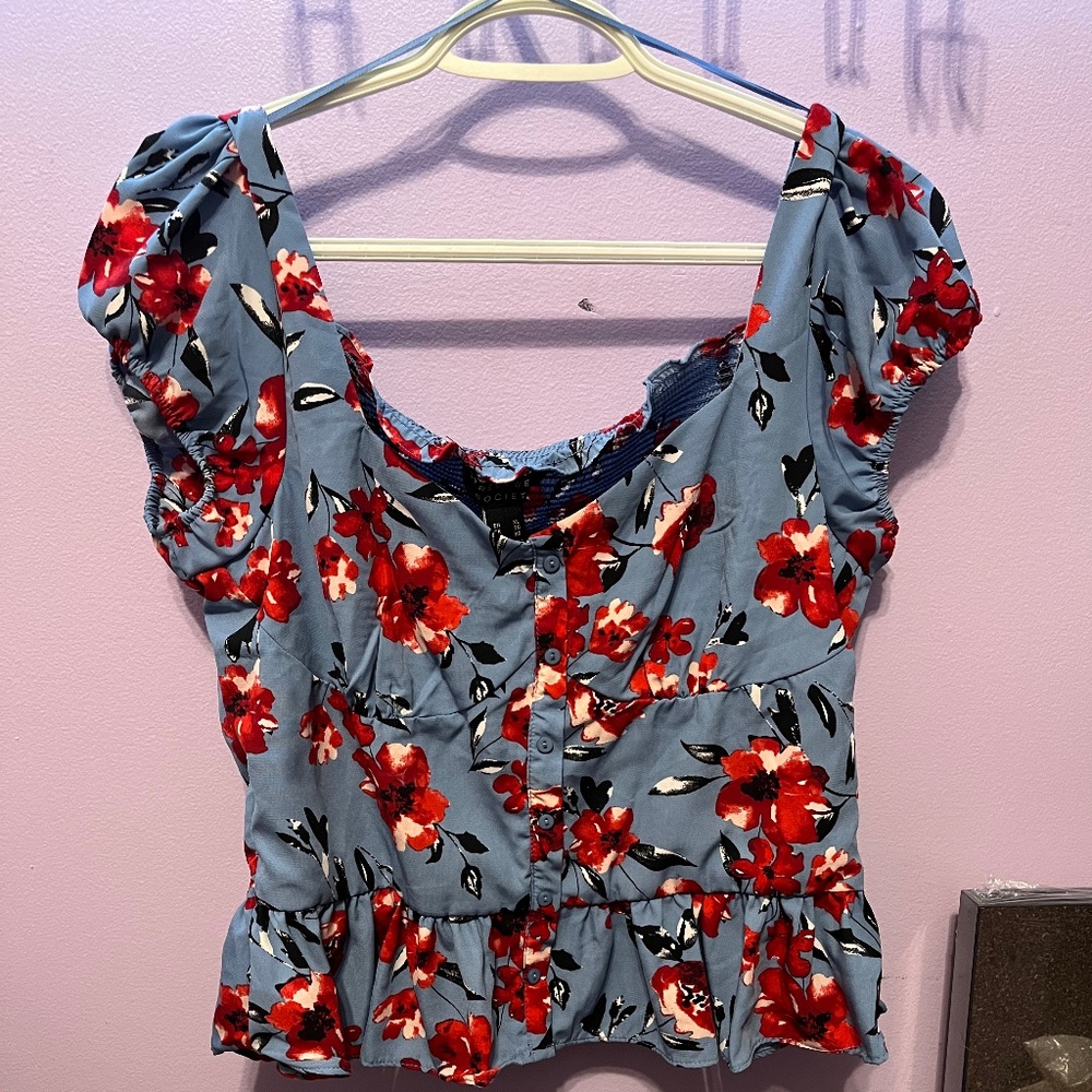 Brand new Floral shirt